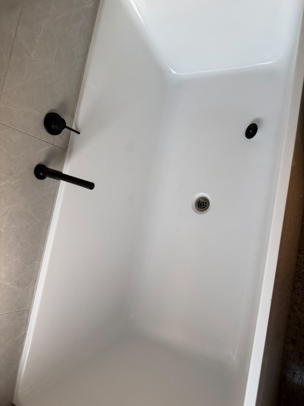 Sparkling clean bathroom